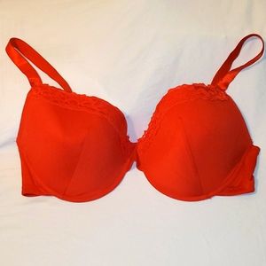 Hot Red bra with Underwire (never worn)